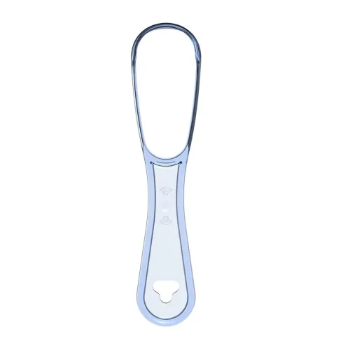 Afbeelding van 1/2 Stuks Herbruikbare Rvs Nuttig Tongschraper Cleaner Frisse Adem Schoonmaken Gecoat Tong Mondhygiëne Care Tools