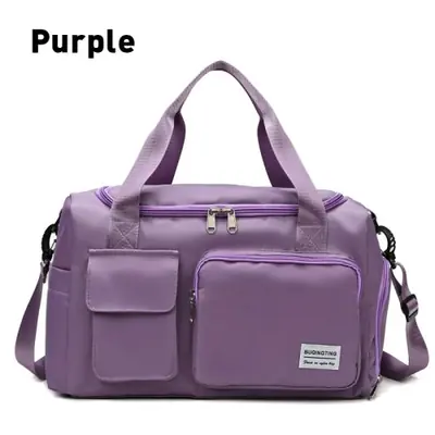 Image de Sac de Voyage Imperméable pour Femmes avec Compartiment à Chaussures