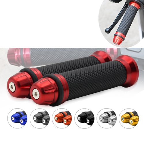 Bild von Anti-Rutsch Motorrad-Griffe aus Gummi – 1 Paar, Größe 7/8 Zoll, für Lenker von Motorrädern, Fahrrädern und Mountainbikes