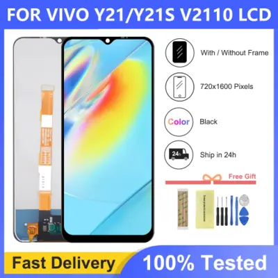 Image de Écran LCD avec cadre pour Vivo Y21s / Y21 - Remplacement tactile