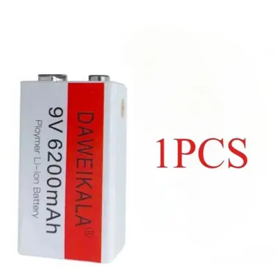 Image de Batterie Rechargeable 9V 6200mAh - Puissance Longue Durée