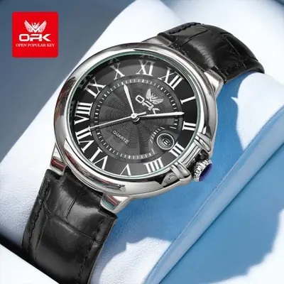 Image de Montre Homme Quartz Étanche avec Date Lumineuse
