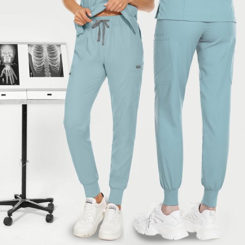 Imagen de Pantalones de Hospital Elásticos para Profesionales de la Salud