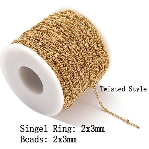 Oro torsione 2x3mm