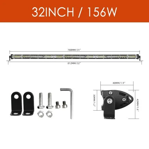 32inch 156W