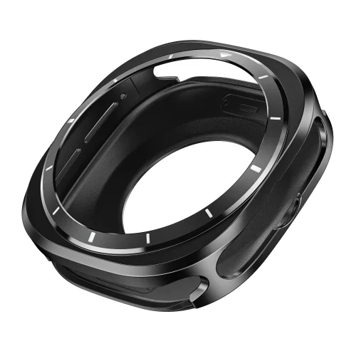 Immagine di Custodia in alluminio di lusso per Samsung Galaxy Ultra Watch Ultra 47mm Protezione schermo con cope...