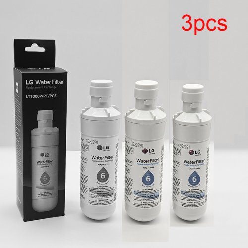 Imagen de Para filtro de agua de refrigerador de repuesto de capacidad LT1000P ADQ 74793501 , ADQ 75795105 , AGF 80300704 , o AGF 80300705