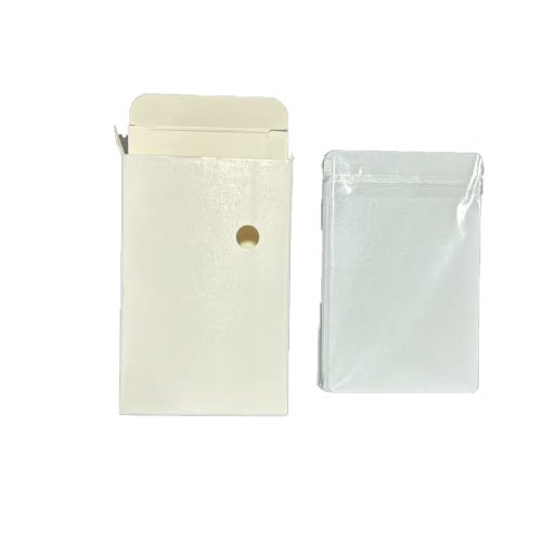 Imagen de Tarjetas de visita blancas de Metal con sublimación de doble cara, 50 Uds., en blanco, 0,22mm de esp...