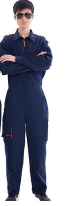Image de Combinaison de Travail Homme/Femme - Uniforme Résistant pour Atelier & Soudage