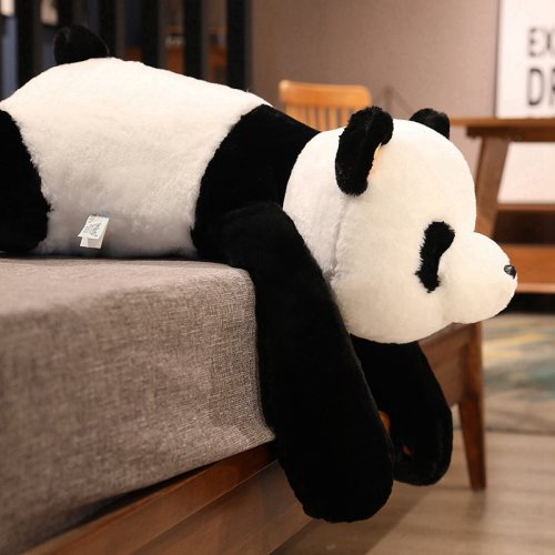 Image of 60cm-120cm Giant Panda Plush Toys Soft Sleep Pillow Cartoon Animal Bear Stuffed Baby Doll Classic Kids Birthday Christmas Gifts