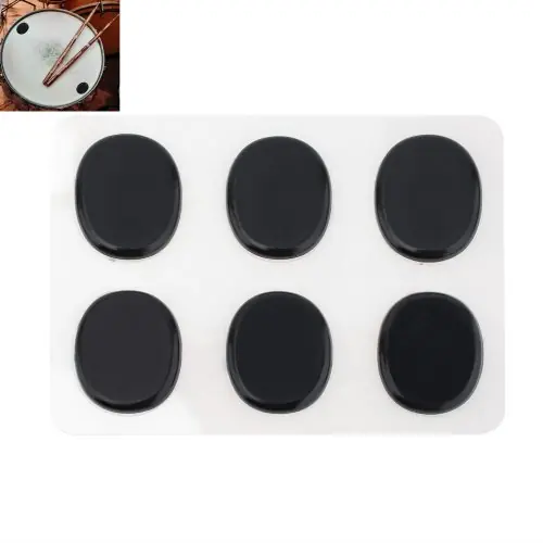 Image de Tapis de Batterie Silencieux en Silicone Transparent