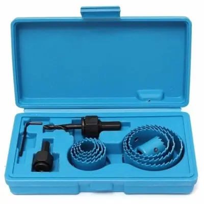 Kit Scie Cloche 11 Pièces - Coupe Précise Bois & Métaux