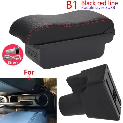 B1 nero rosso 3USB