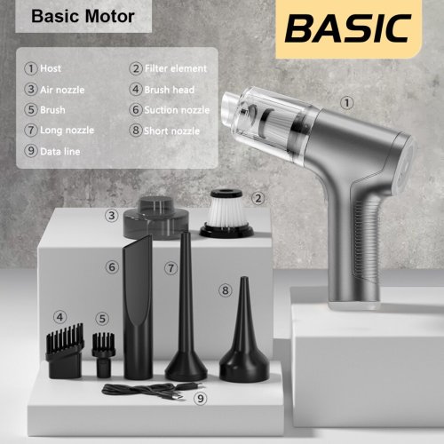 Immagine di 2023 filtro a ciclone batteria ricaricabile per accessori per macchine aspirapolvere portatile potente senza fili per auto Mini lavaggio per auto