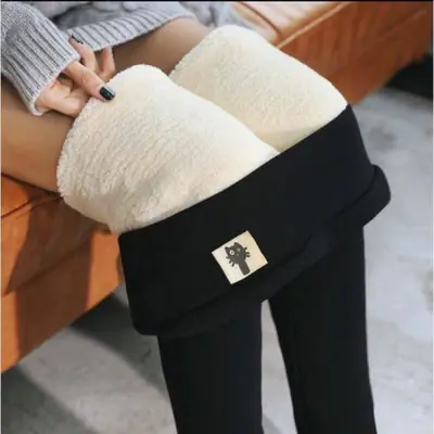 Image de Leggings Polaire Hiver Femme - Chauds & Élastiques
