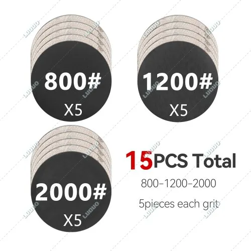 15 szt. 800-1200-2000