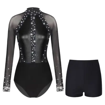 Image de Unitard Brillant pour Danse et Gymnastique - Femme
