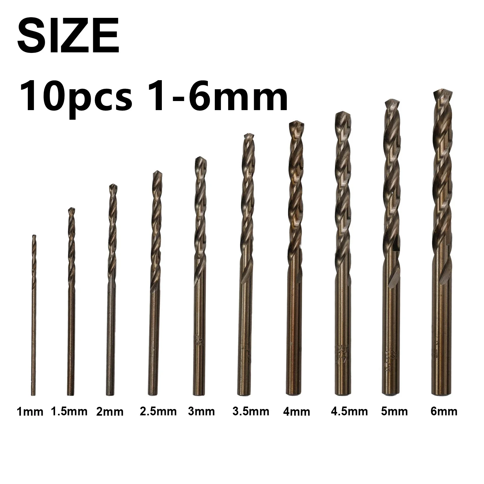 10 pzs 1-6 mm