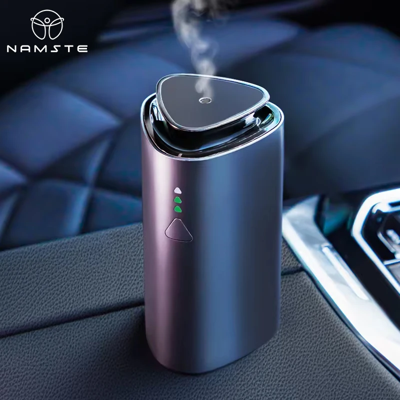 Bild von NAMASTE Auto Diffusor Luftbefeuchter Auto Luftreiniger Aromo Lufterfrischer USB Lade Für Auto Aroma Aromatherapie Diffusor 1200 mAh