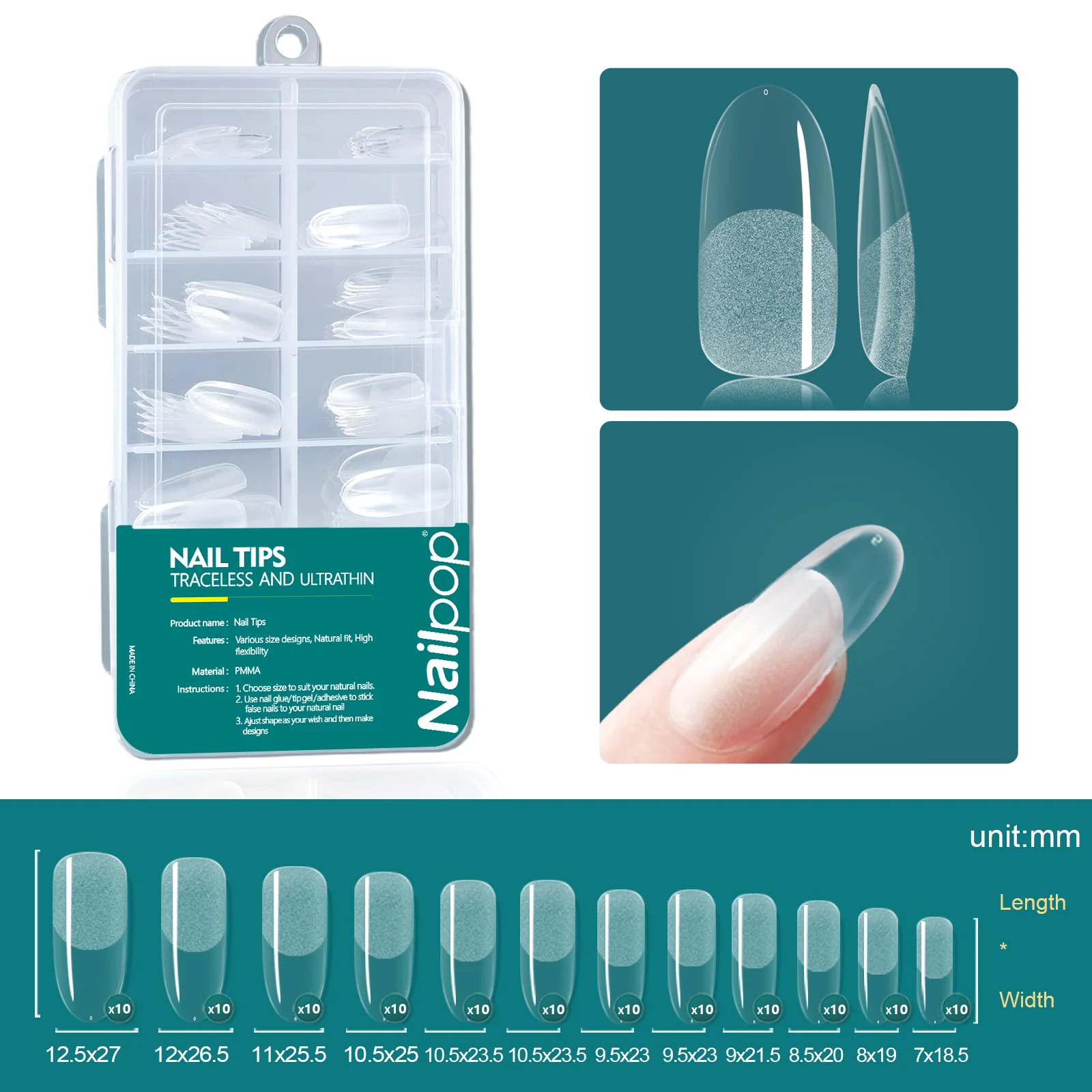 M-Oval 120pcs