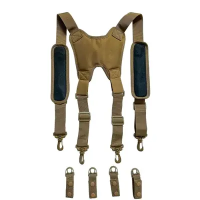 Image de Bretelles Tactiques 1.5" - Harnais Résistant pour Police & Professionnels