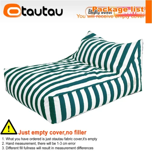 Afbeelding van OTAUTAU Outdoor waterdichte Oxford zitzakhoes drijft ligstoel SF343 【geen vulmiddel aan de binnenkant! Je moet zelf een vulmiddel kopen!】
