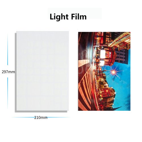 50pcs helder film