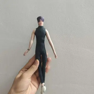 Image de Rafayel Cosplay Poupée - Figurine Lemurian Dieu de la Mer