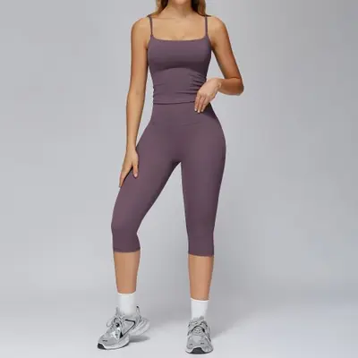 Image de Ensemble Yoga 3 Pièces Femme - Sport & Fitness