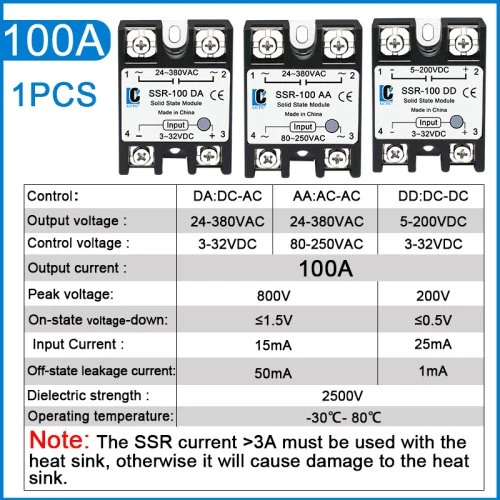 1szt. SSR 100A