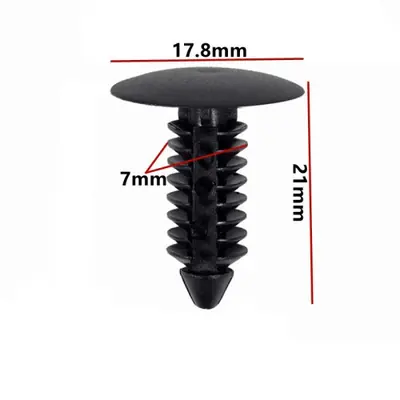 Image de Clips de fixation universels pour voiture - 60 pièces