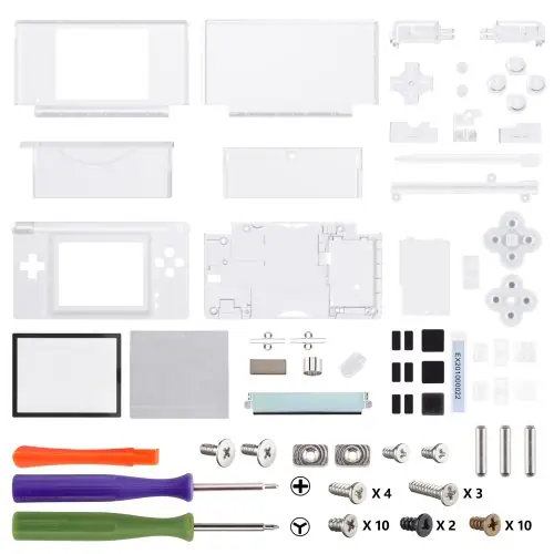 Image de Coque Transparente pour Nintendo DS Lite - Protection Complète