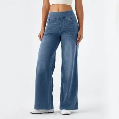 Image de Jean Baggy Femme - Coupe Cintrée & Jambes Larges