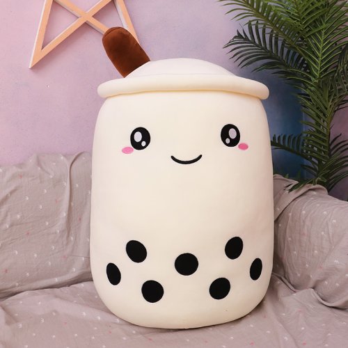 Imagen de Almohada de té de la leche de gran tamaño de 72cm, juguetes de peluche suaves, juguete de peluche de...