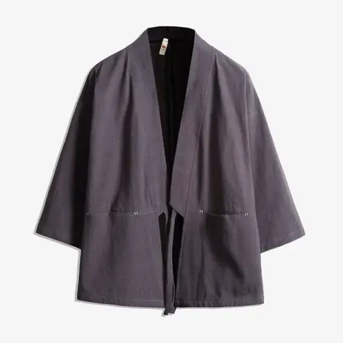 Image de Chemise Kimono Homme Été - Style Japonais & Chinois