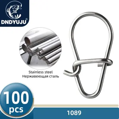 Image de Broche à Crochet Pêche en Acier Inoxydable 304 - Connecteur Pivotant