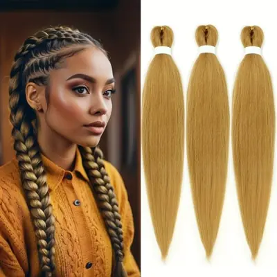 Image de Tresses Synthétiques Prêtes à Porter - Noir Naturel