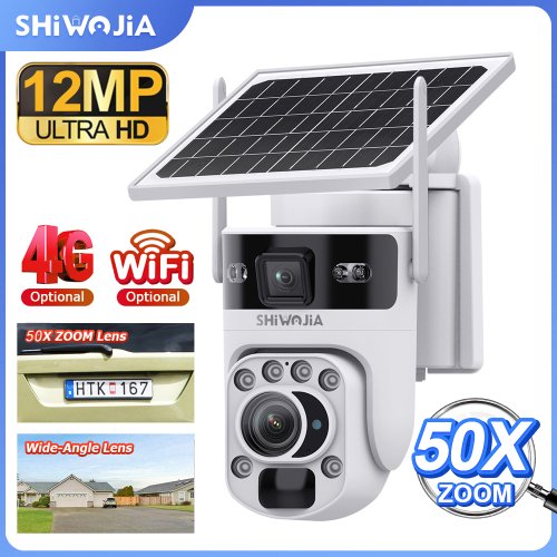 Bild von Solar-Kamera mit 50x Zoom & Nachtsicht – Outdoor Überwachung per 4G