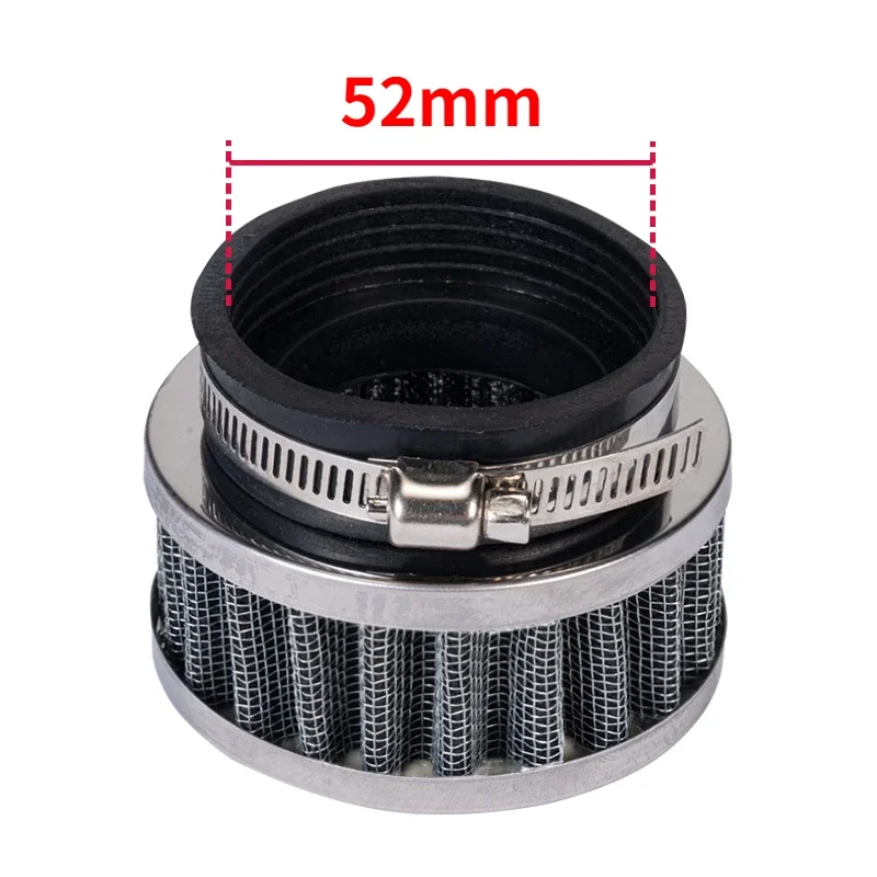 Zdjęcie Motocyklowy filtr powietrza 28-60mm High Flow Uniwersalny sportowy filtr powietrza ATV Pit Dirt Bike do Honda Kawasaki Yamaha 50mm Moto Air Filter