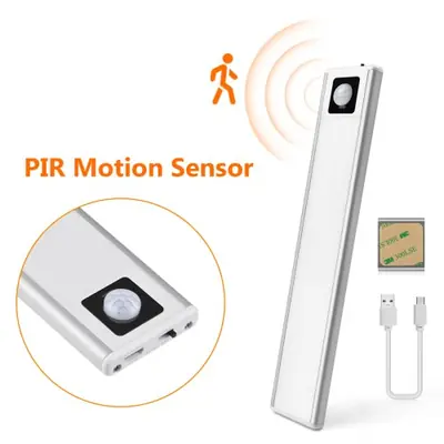 Image de Lampe LED Ultra Mince avec Capteur de Mouvement