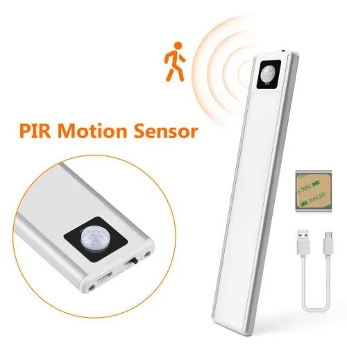 Image de Lampe LED Ultra Mince avec Capteur de Mouvement