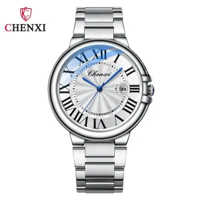 Image de Montre de Couple Luxe Acier Inoxydable - Élégance & Style