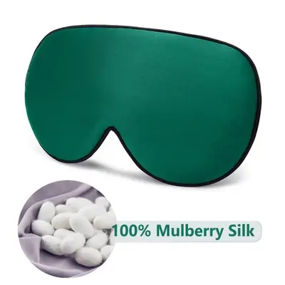 Image de Masque de Sommeil en Soie 100% Naturelle