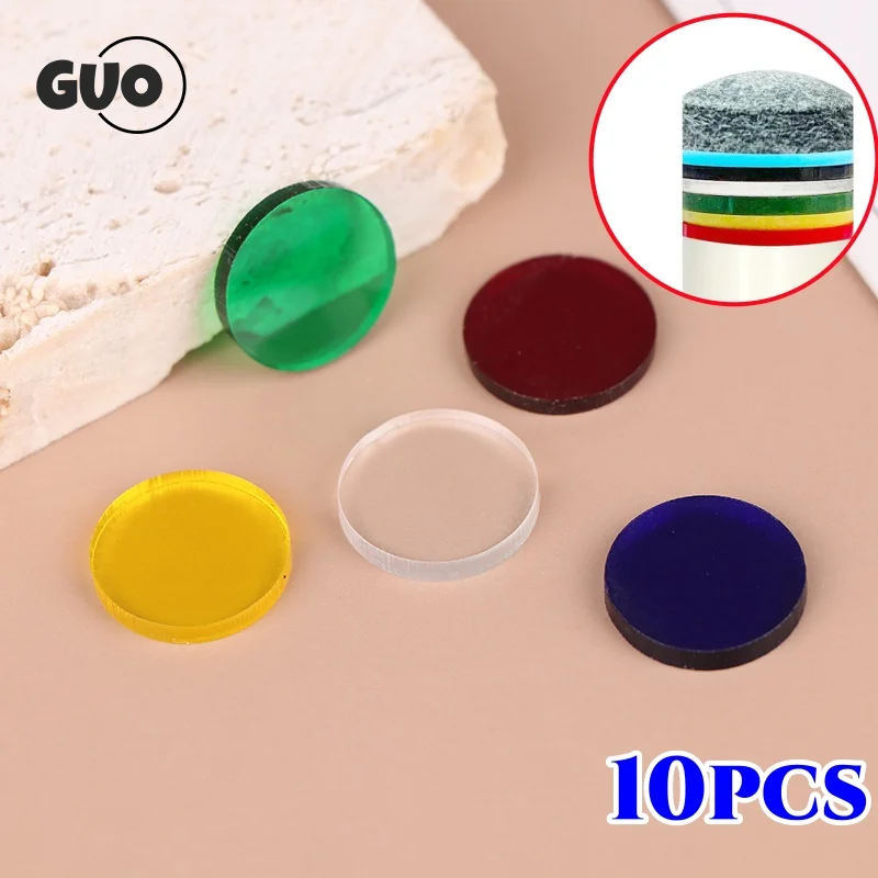 Zdjęcie Przezroczyste końcówki podkładki 15mm – idealne do kija bilardowego