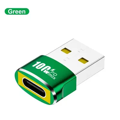 Image de Adaptateur USB-C vers USB-A OTG - Charge Rapide PD 100W