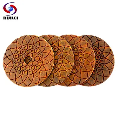 Image de Kit de Polissage 4 Pièces pour Marbre, Granit et Béton