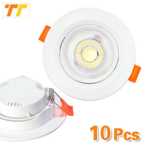 Immagine di Faretti LED da Incasso - Kit 10 Pezzi per Illuminazione Interna