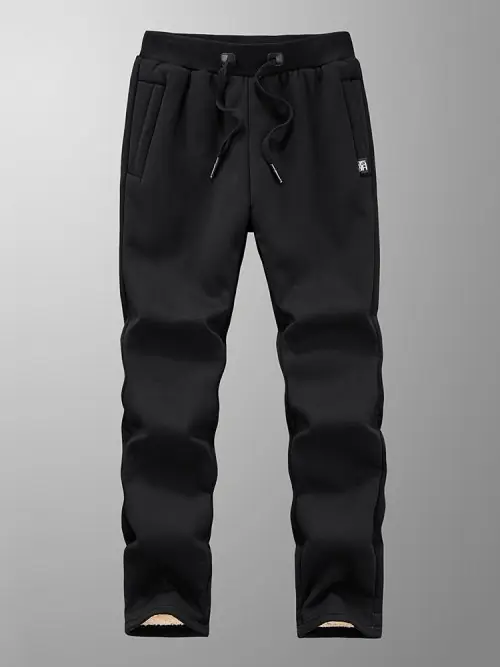 Image de Pantalons de Survêtement Hiver Homme - Épais, Chaud, Grande Taille