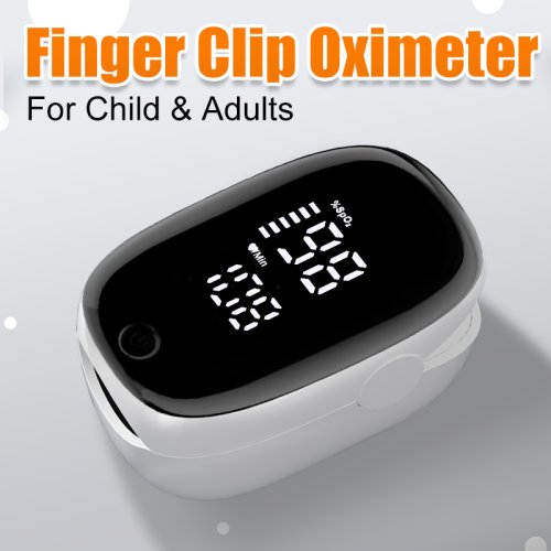 Afbeelding van Draagbare Vingertop Oximeter met LED-Display voor Accurate Bloedzuurstofmeting en Pulsslag – Spo2 Monitor voor Gezondheidszorg Thuis en onderweg