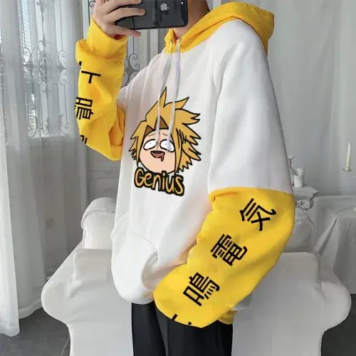 Image de Sweat à Capuche Anime Kaminari - Style Kawaii & Confort